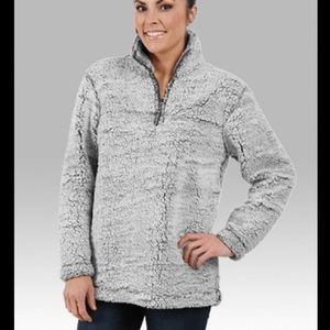 🧥 Boxercraft Teddy Jacket Pullover Grey NWT